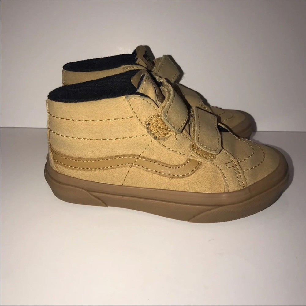 Toddler boy camel vans size 11